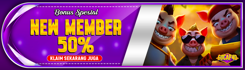 BONUS NEW MEMBER 50%