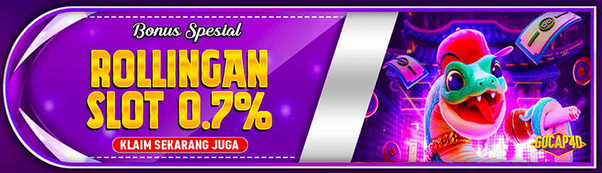 BONUS ROLLINGAN SLOT 0.7%