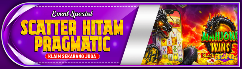 EVENT BONUS SCATTER HITAM GOCAP4D